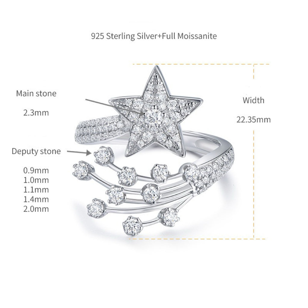 Meteor Trail Ring