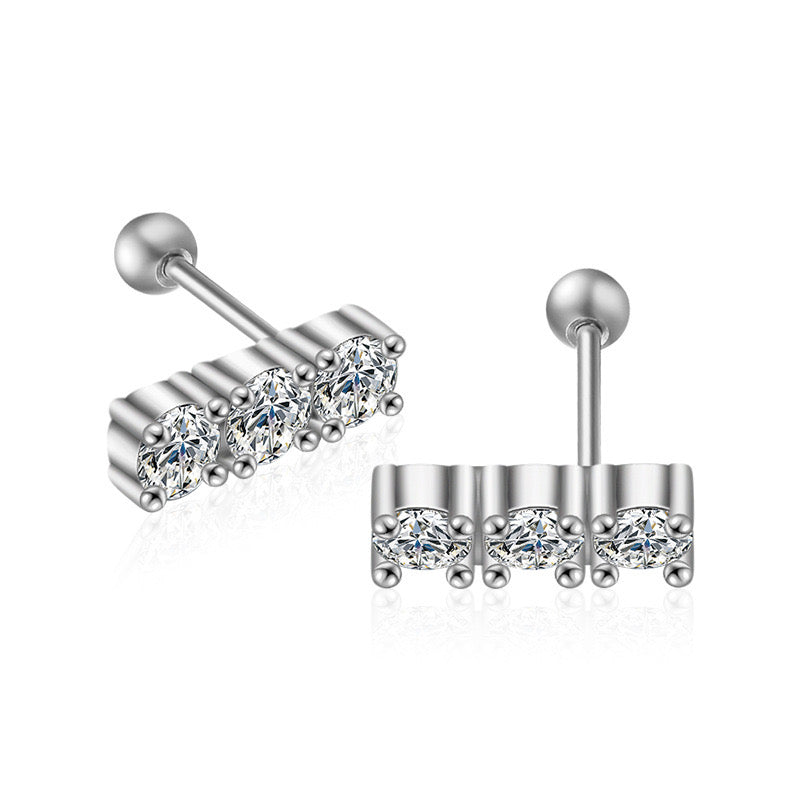 Tia Screw Back Ear Stud