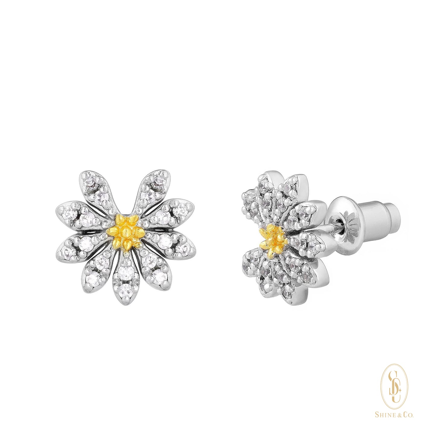 Imperfect Daisy Earrings