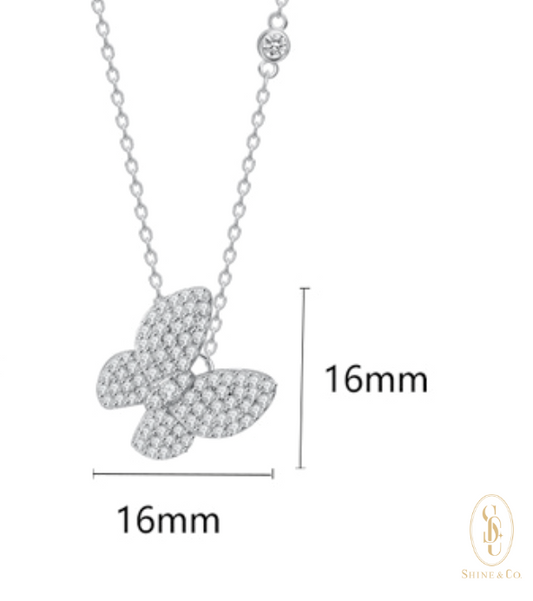 Lyria Butterfly Necklace