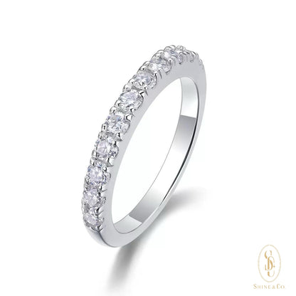 Tessa Eternity Half Band Ring