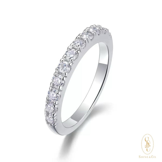 Tessa Eternity Half Band Ring