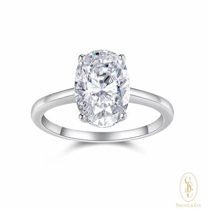 Oval Solitaire Ring