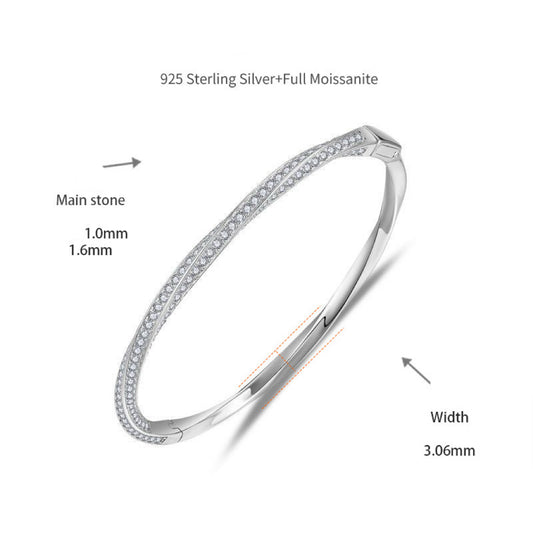 Spiral Twirl Bangle