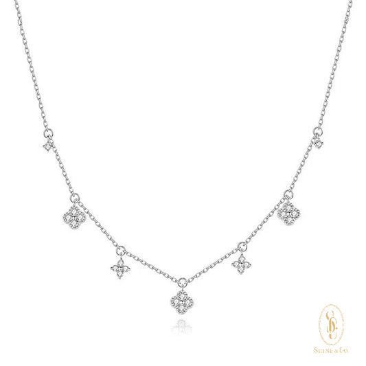 Mini Flower by the Yard Necklace