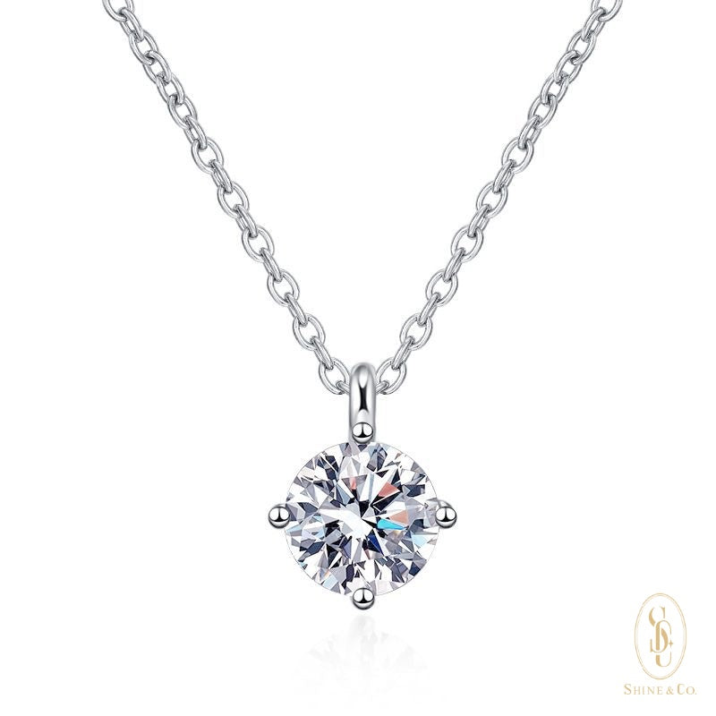 1-Carat Solitaire Necklace