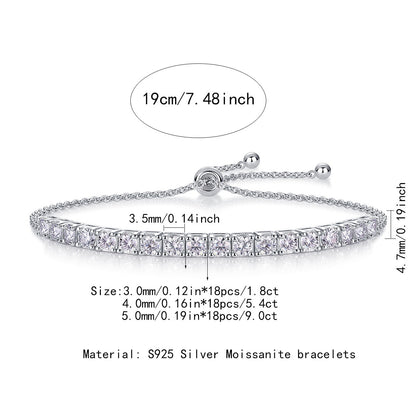 Everline Adjustable Tennis Bracelet