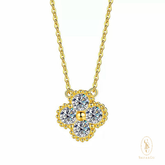 [CNY Edition] Clover Necklace - 18k Gold Plated