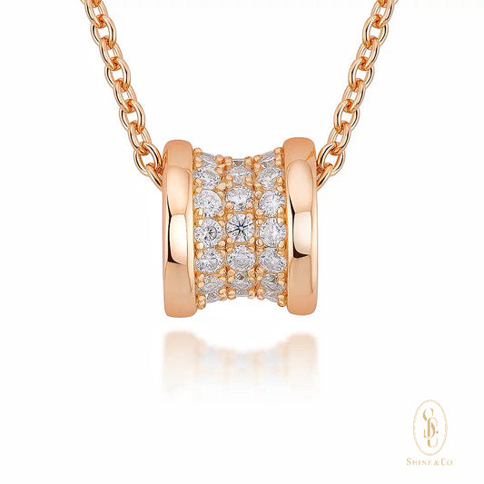 [CNY Edition] Money Loop Necklace - 18K Rose Gold Plated