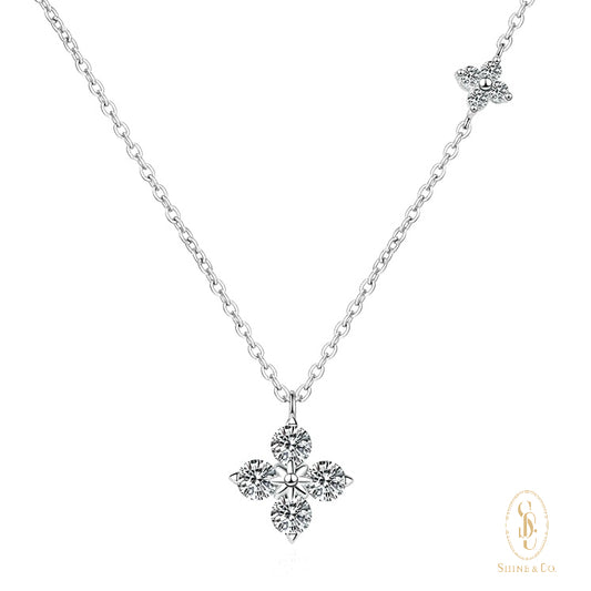 [CNY Edition] Twin Blossom Necklace