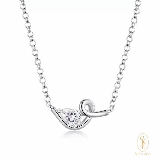 Olivia Swirl Necklace