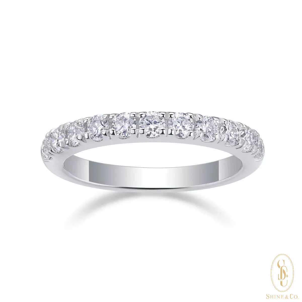Tessa Eternity Half Band Ring