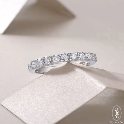 Tessa Eternity Half Band Ring