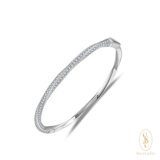 Spiral Twirl Bangle