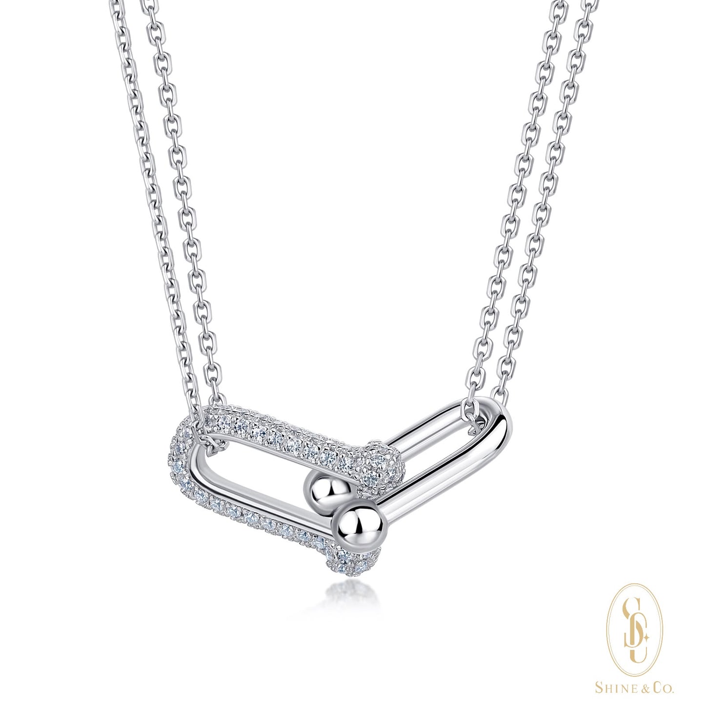 [PRE-ORDER] Double Link Paperclip Chain Necklace