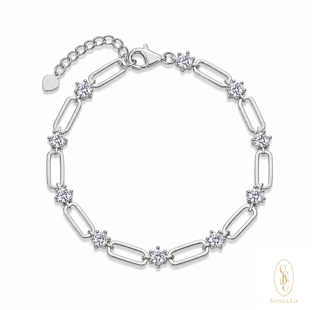 Kirra Paper Clip Chain Bracelet