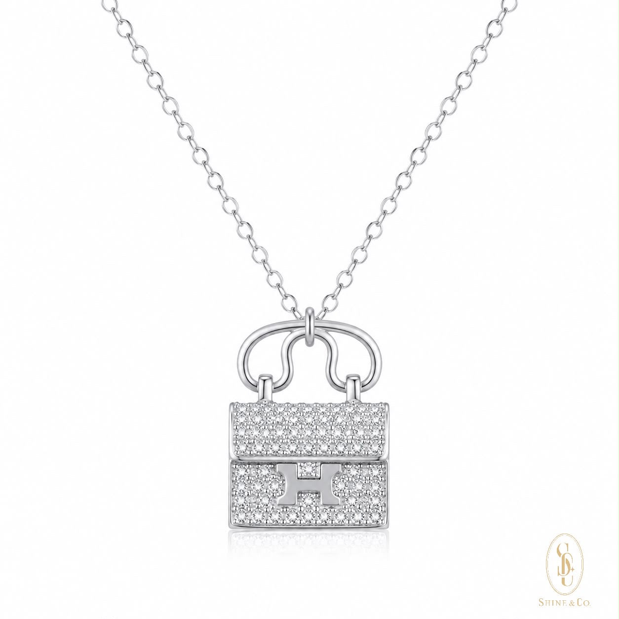 [PRE-ORDER] Mini H Bag Necklace