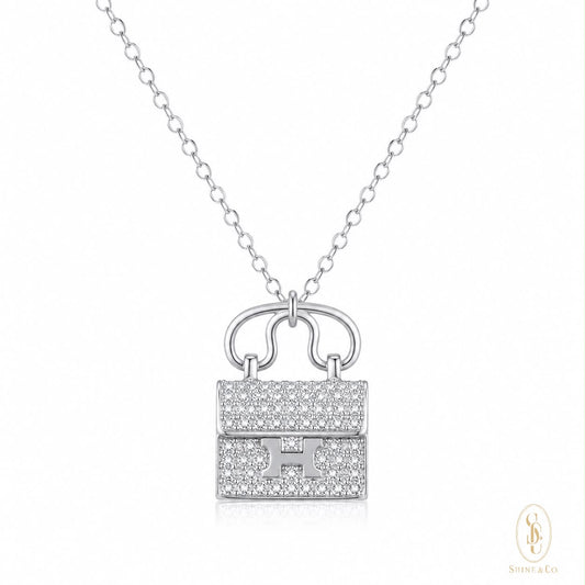 [PRE-ORDER] Mini H Bag Necklace