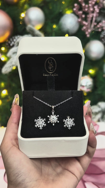 [Holiday Collection] Snowflake Necklace