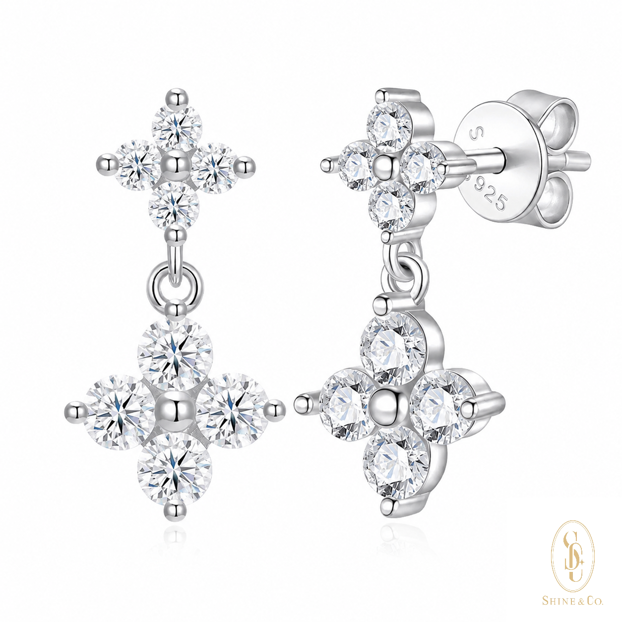Twin Blossom Earrings