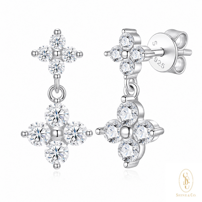 Twin Blossom Earrings