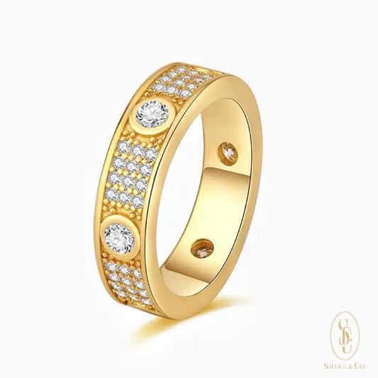 [PRE-ORDER] Velora Luxe Full Moissanite Band